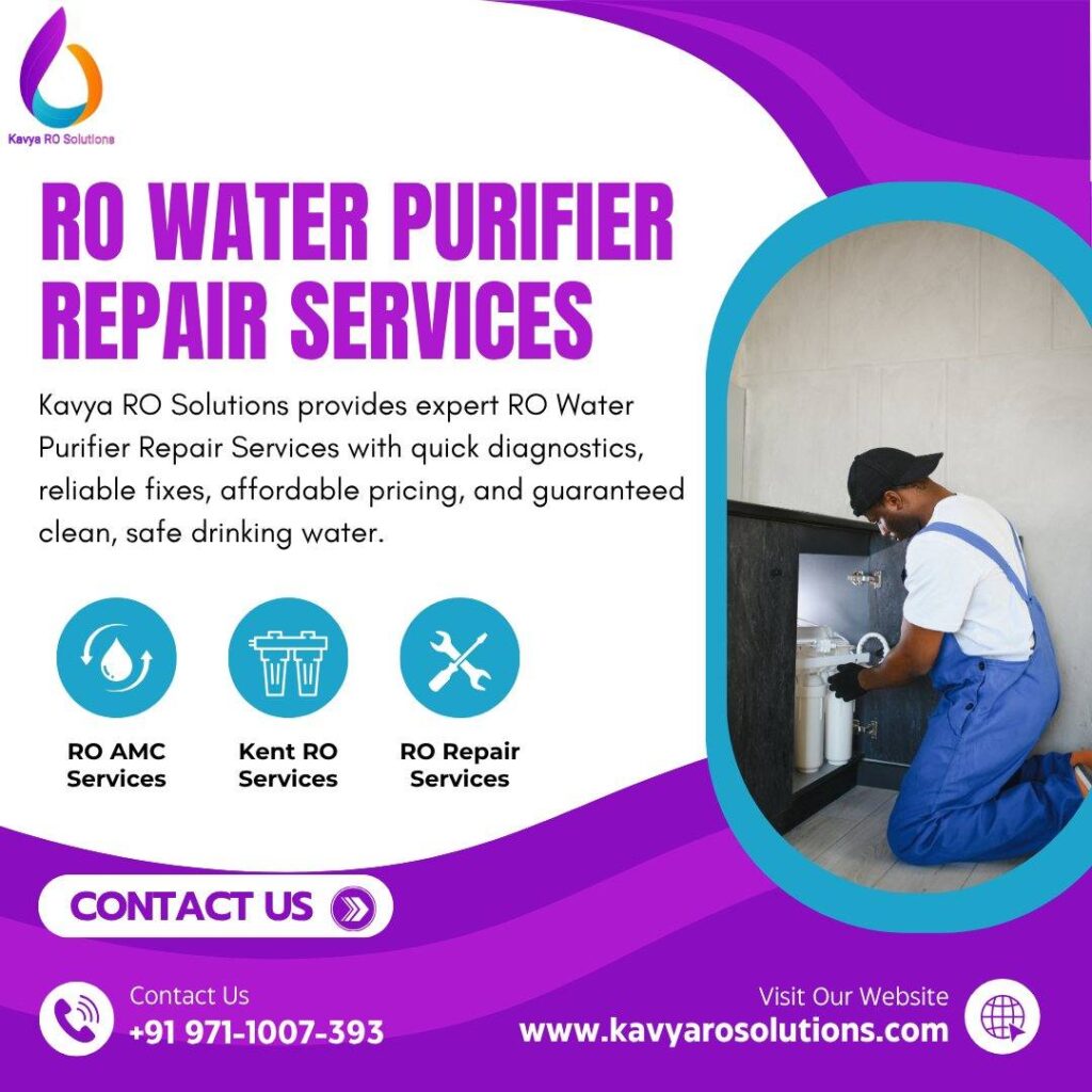 RO Water Purifier Service in Noida – Ensure Safe & Healthy Drinking Water at Home