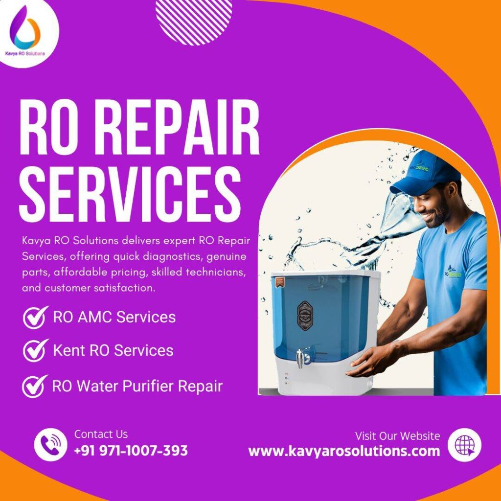 RO Repair Services in Noida – Trusted Solutions for Pure Drinking Water